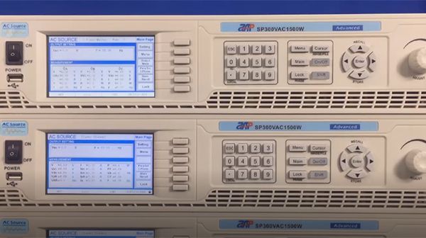 SP300 AC Power Supply Parallel/Series/3-Phase Mode