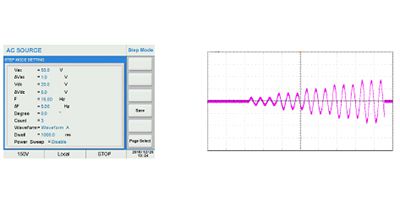 SP-300 Series Single Phase Programmable AC Power Source